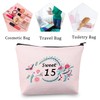 Sweet 15 Birthday Gifts for Girls 15th Birthday Zipper Bag
