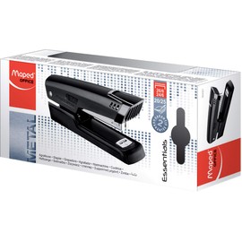 Maped Essentials 400111 Full Strip Metal 4 Hole Punch