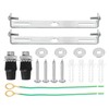 sourcing map Set of 2 Ceiling Light Plate Kit 120