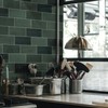 SUNWINGS 100-Sheet Subway Peel and Stick Backsplash Tile, 6" x