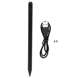 Stylus Pen for OS X Tablet T7 Magnetic Attachment 1.5mm Nib Accurate Sensitive Active Capacitive Pencil for OS X Tablet Black