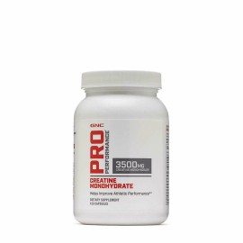 GNC ProPerformance Creatine Monohydrate 3500mg 120 Capsules(EXP:0