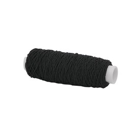 20m Spool Shirring Elastic Stretch Cord, Sewing, Dress Making, Haberdashery (Black, Pack of 1)