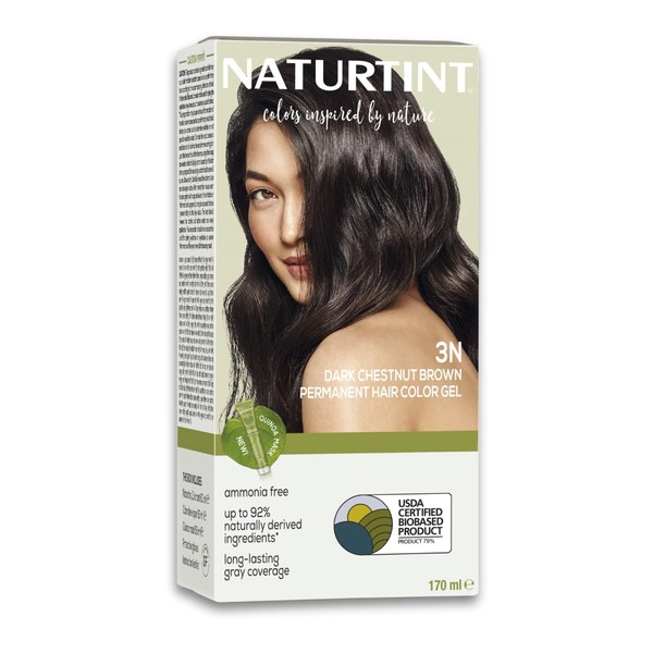 Hair Dye Dark Chestnut Brown (135ml) - ( x 5