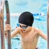 Pack of 2 Swimming Caps, Unisex Swimming Cap for Women
