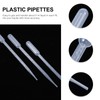 POPETPOP 50pcs 5ml Plastic Transfer Pipettes Disposable Pasteur Pipettes Calibrated