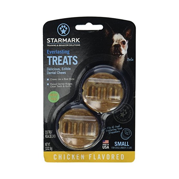 (4 Pack) Starmark Everlasting Treat, Chicken Flavor, Small