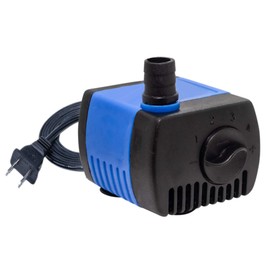 Aqua Dream 66 GPH Submersible Pump(250L/H,2.5W) Ultra Quiet Adjustable Water Pump For Pond,Aquarium,Fish Tank,Fountain,Hydroponics,Statuary - 1 Pc