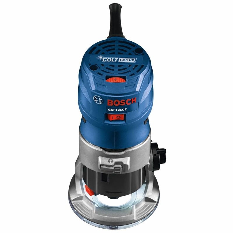 Bosch GKF125CEK Colt 1.25 HP (Max) Variable-Speed Palm Router Kit