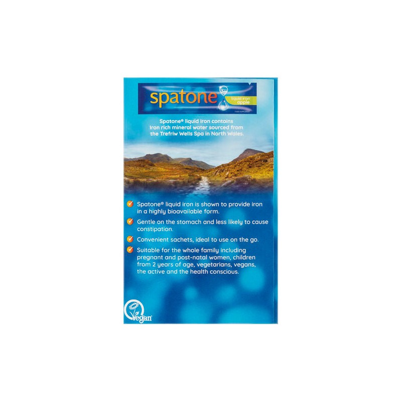Spatone Liquid Iron Supplement Apple 28 Sachets