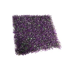 TANG Artificial Peanut Leaf Grass Fence Privacy Screen Evergreen Hedge Panels Fake Plant Wall 20"x20" inch (6pcs)