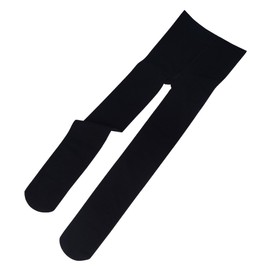 Tancefai Children's Ballet Tights Girls Tights Dance Tights for Children Girls and Women, black