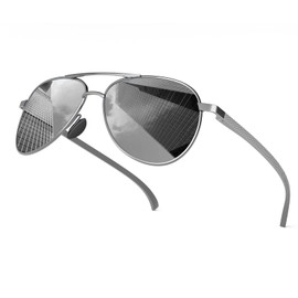 Sunier Sunglasses Mens Polarised,Ultralight Al-Mg UV400 Mens Shades for Driving Fishing Running