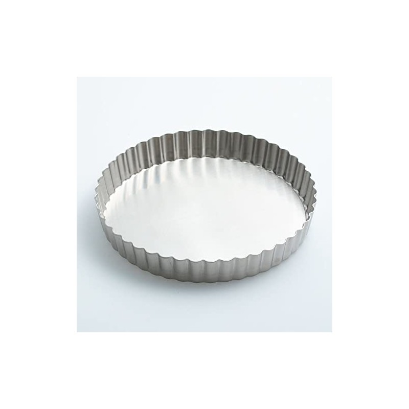 Suncraft PP-692 Patisiere Tart Shape, Corrugated Bottom, 7.1 inches (18