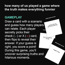 Winmore Games How Many of Us - Find Out How Well You Know Your Friends | The Hilarious Adult Party Game That Calls Everyone Out and Sparks Conversation