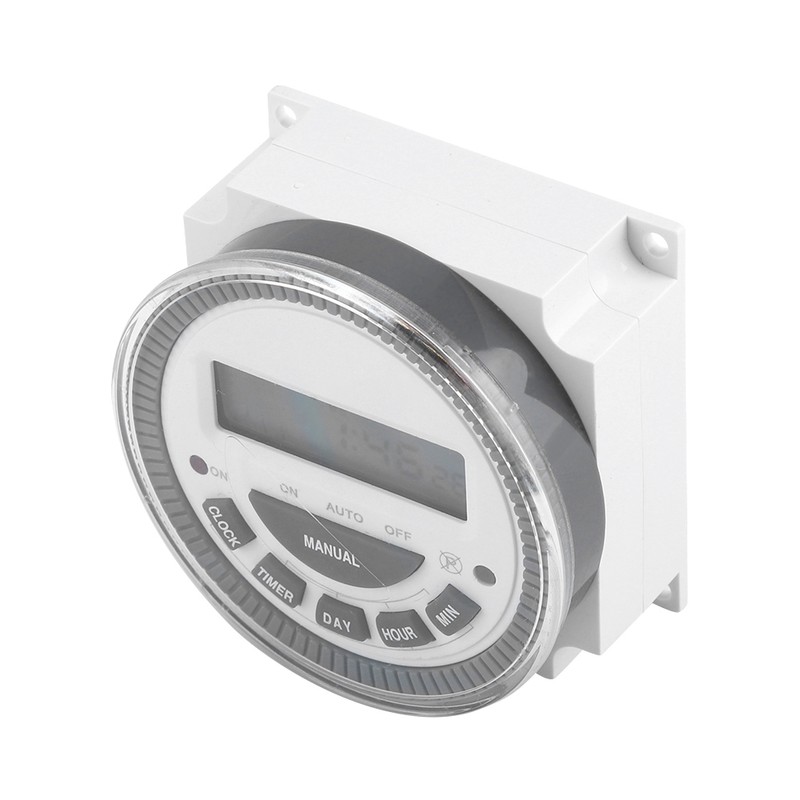 16A 7 Days Weekly Programmable Digital Timer Time Relay Switch