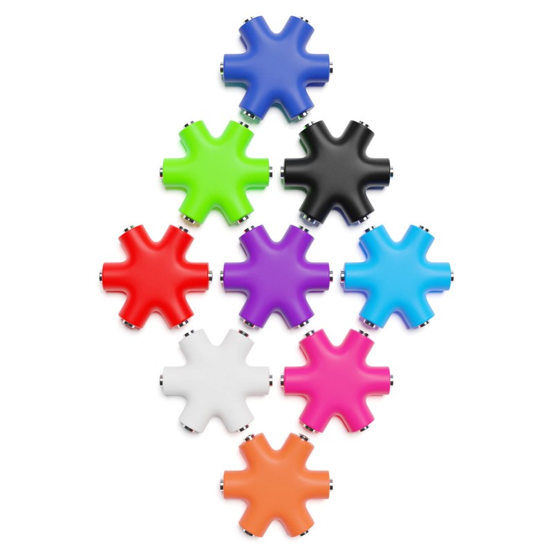 ExcelValley - Mono Patch Cable Splitter - TS 3.5mm 1/8"