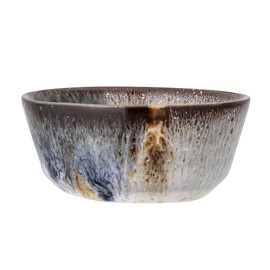 Bloomingville Jules Bowl Natural Grey Brown Blue Ceramic