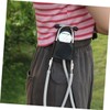 MAGICLULU 2pcs Stethoscope Holder for Scrubs PU Stethoscope Hip Holder
