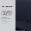 Pacific Headwear Lightweight Perforated Snapback Navy