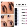 Easy Fan Lashes, Self-Fanning Eyelashes, Volume Eyelashes for Volume Technique,
