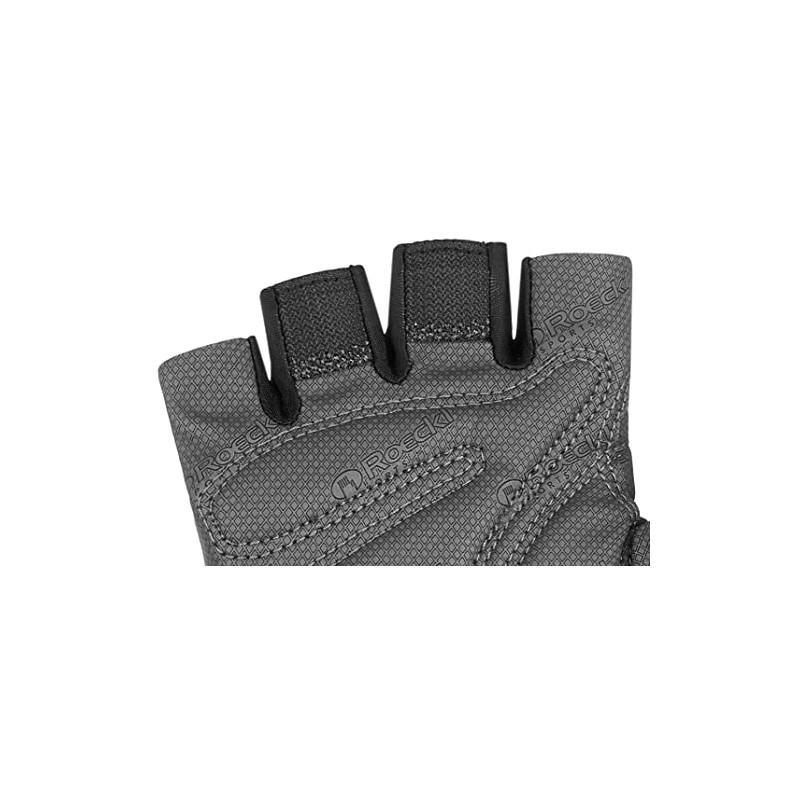 Roeckl Busano Cycling Gloves Short Black/Green 2023: Size: 7.5