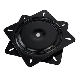 AeKeatDa 12 Inch Bar Stool Swivel Plate Replacement 360 Degree Swivel Square Turntable Base 12 Inch Ball Bearing Swivel for Swivel Chairs, bar Chairs, Rotating Brackets and More