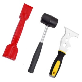 Wjelet Glazing Tools Bundle, 13 in 1 Window Fitting Tools Kit with Rubber Mallet and Window Trim Removal Tool, Perfect for Double Glazed Windows