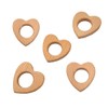 Alenybeby Baby Wood Love heart Teether 10pcs Animal Shape DIY