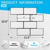 Art3d Peel and Stick Backsplash, 10-Pack Thickened Stick on Subway