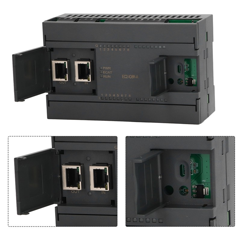 Programmable Logic Controller Module Remote IO Expansion PLC Ethernet Bus