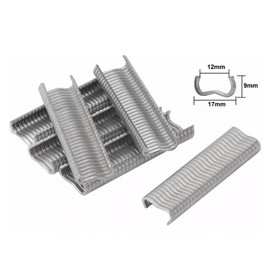 Type M Nail Ring Pliers, 2400Pcs Animal Cages Installation M Shape Nails Metal Chicken Coop Wire Clip Buckles for Bird Chicken Mesh Cage Wire Fencing, Fencing, Railing Pliers