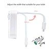 TOM'S Toilet Light, Toilet Night Light Motion Sensor Inside Toilet