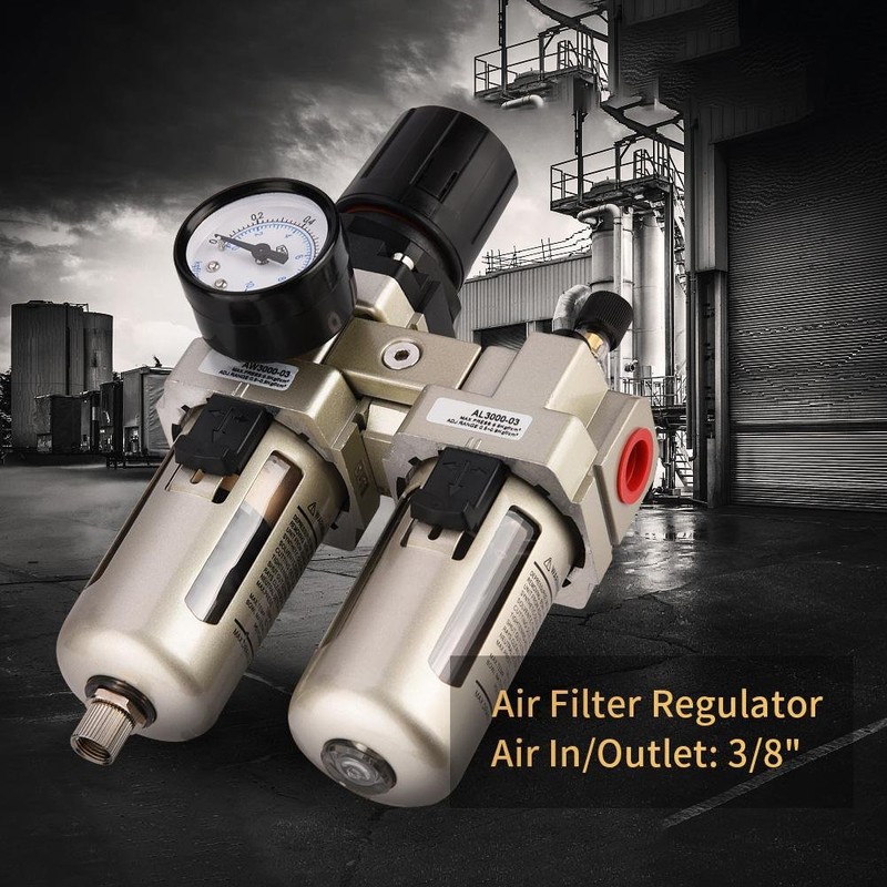 Air Dryer, Air Pressure Regulator, AC3010-03 Aluminum Alloy Compressed Air