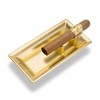 CIGARLOONG Cigar Ashtray, Single Slot Metal Cigar Holder,Vintage Ashtray for