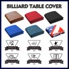 K-Musculo Pool Table Cover, Heavy Duty Leatherette Billiard Table Cover,