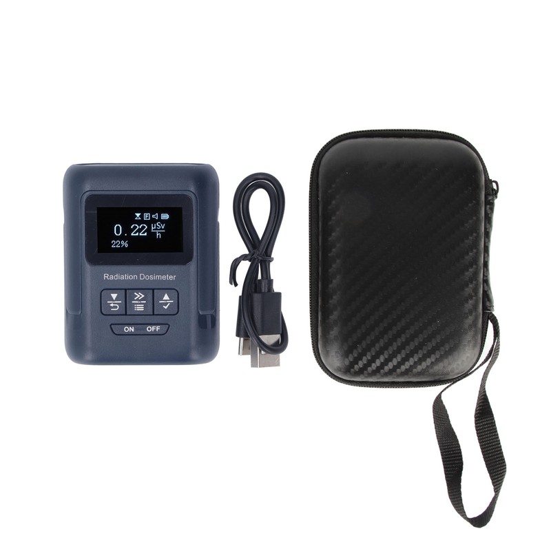 Radiation Detector Nuclear Monitor Dosimeter Geiger Counter Alpha Beta Gamma