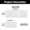 Youvip 3 Pack Shower Caddy Adhesive for Replacement,Adhesive Strips Suitable