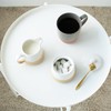 Bosmarlin Ceramic Sugar and Creamer Set, Sugar Bowl with Lid