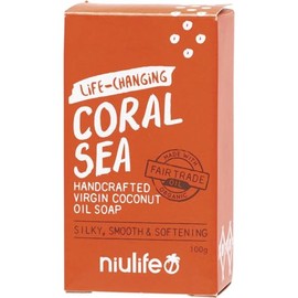 Niulife Coconut Oil Coral Sea Soap 100 g
