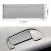 wuyaoyao 2PCS Car Inside Grab Handle Cover, Leather Inside Car