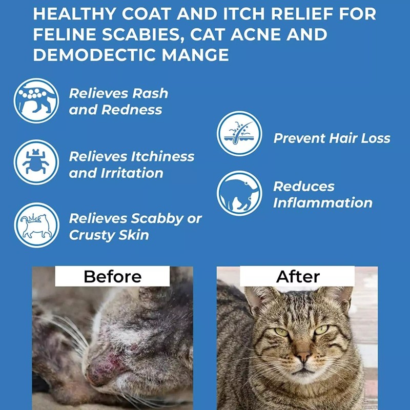 BestLife4Pets Mange Treatment for Cats