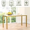 Teraves Dining Table,Kitchen Table Multifuntional Desk for Living Room, Dining