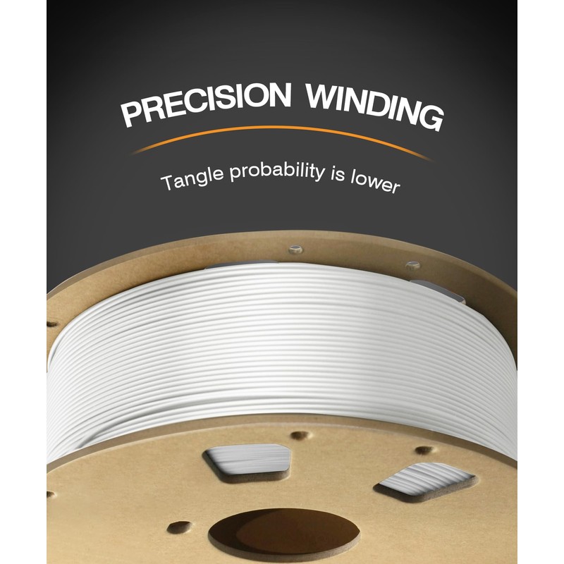 OVERTURE Easy PLA 1.75mm 3D Printer Filament, 1kg PLA Cardboard