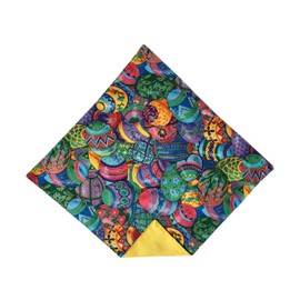 Holiday Bow Ties Mens Pocket Square Easter Egg Holiday Pattern Handkerchief, Adult (Adult)