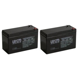 UPG 12V 7Ah Bruno Electra Stairlifts Battery MK BATTERY ES7-12 - 2 Pack