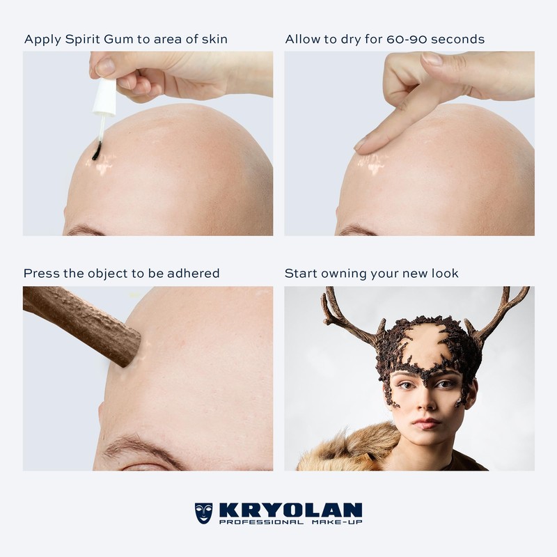 Kryolan Spirit Gum Adhesive 2001