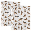 Cute German Shepherd Dogs in Different Poses 3 Ring Binder