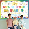 Back to School Bash Backdrop Banner End of Summer Back