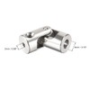 sourcing map 2mm to 4mm Rotatable Universal Steering Shaft Coupler
